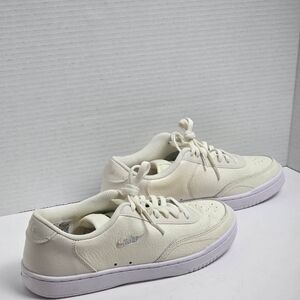 Nike Women Court Vintage PRM Beige White Women Casual Lifestyle Shoes